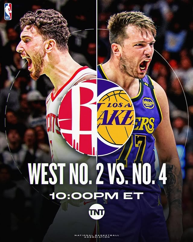 狂野西部焦點大戰(zhàn)！NBA官方發(fā)布火湖大戰(zhàn)海報：申京VS東契奇